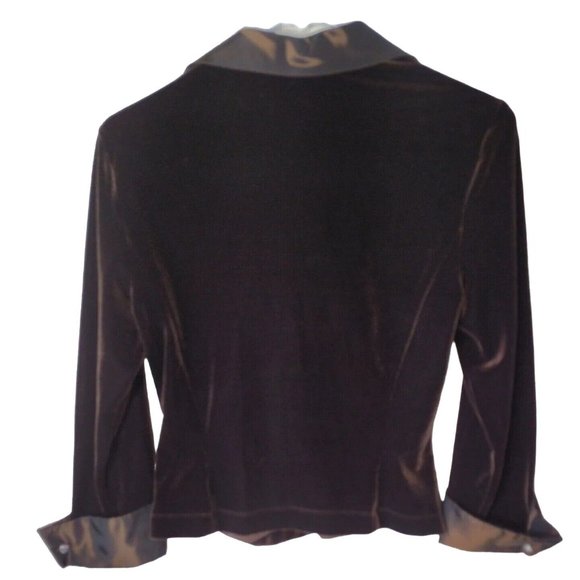 Talbots Top Womens 8 Faux Wrap - Picture 2 of 8